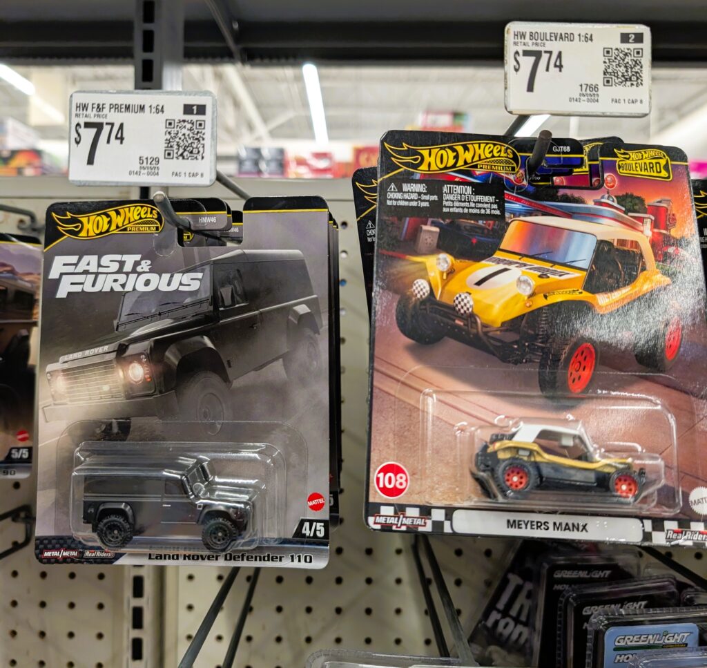 Hot Wheels Gold Series price increase