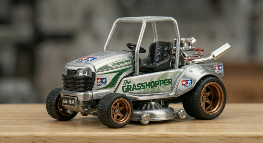 Kaido House Grasshopper Lawn Mower Chase